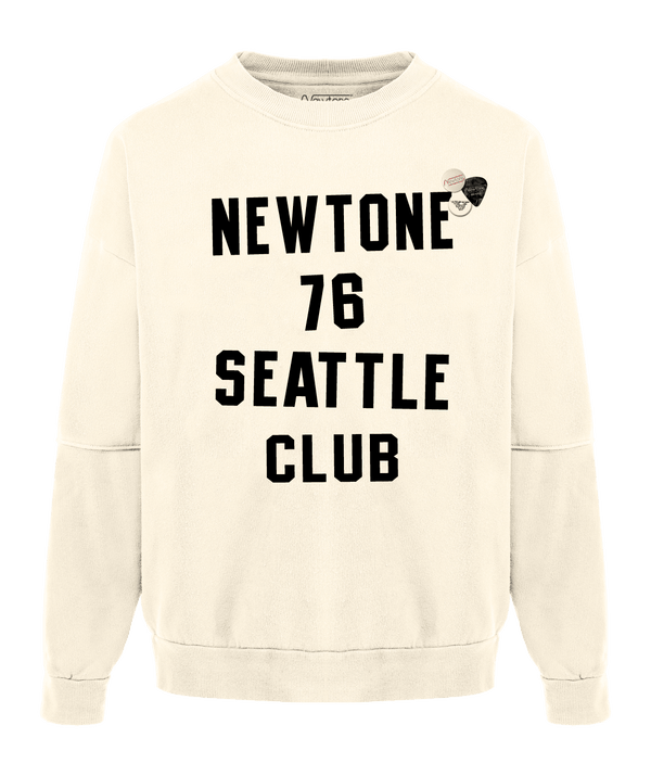 Sweatshirt roller natural "SEVENTY SIX" - Newtone