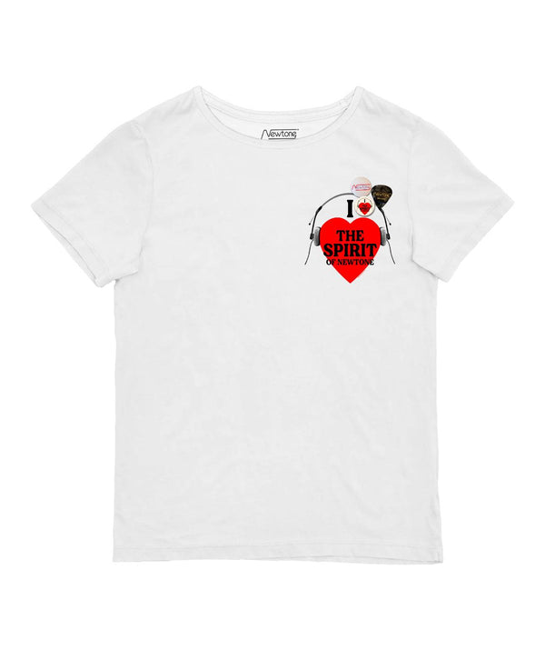 Tee shirt schiffer dirty white "SPIRIT" - Newtone