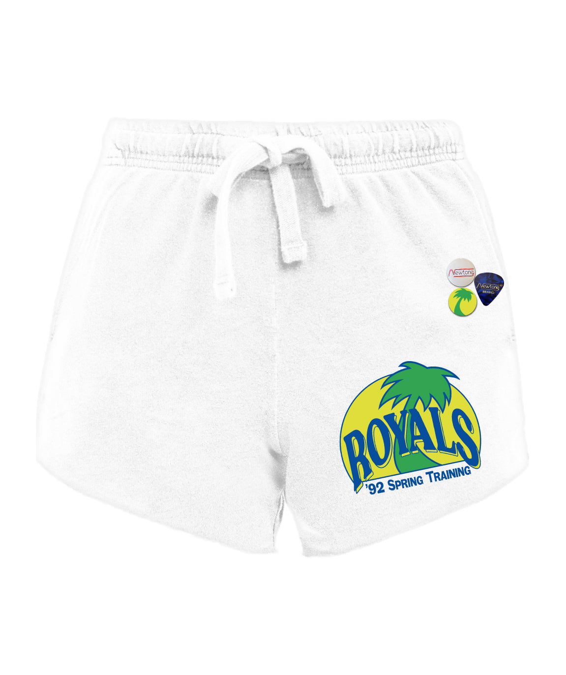 Short shorter dirty white "ROYALS"