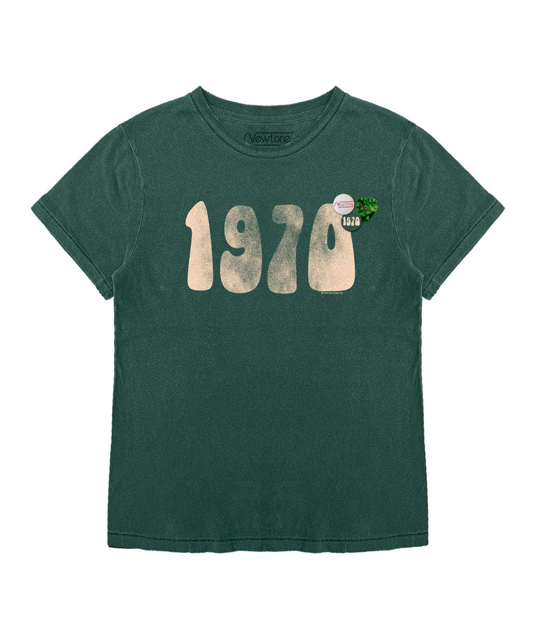 Tee shirt starlight forest "1970 FW21" - Newtone