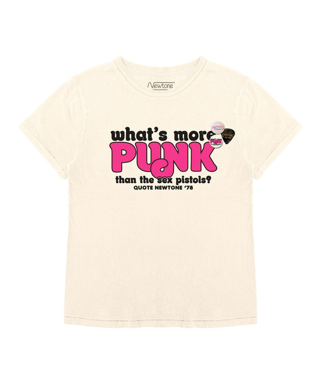 Tee shirt starlight natural "QUOTE" - Newtone