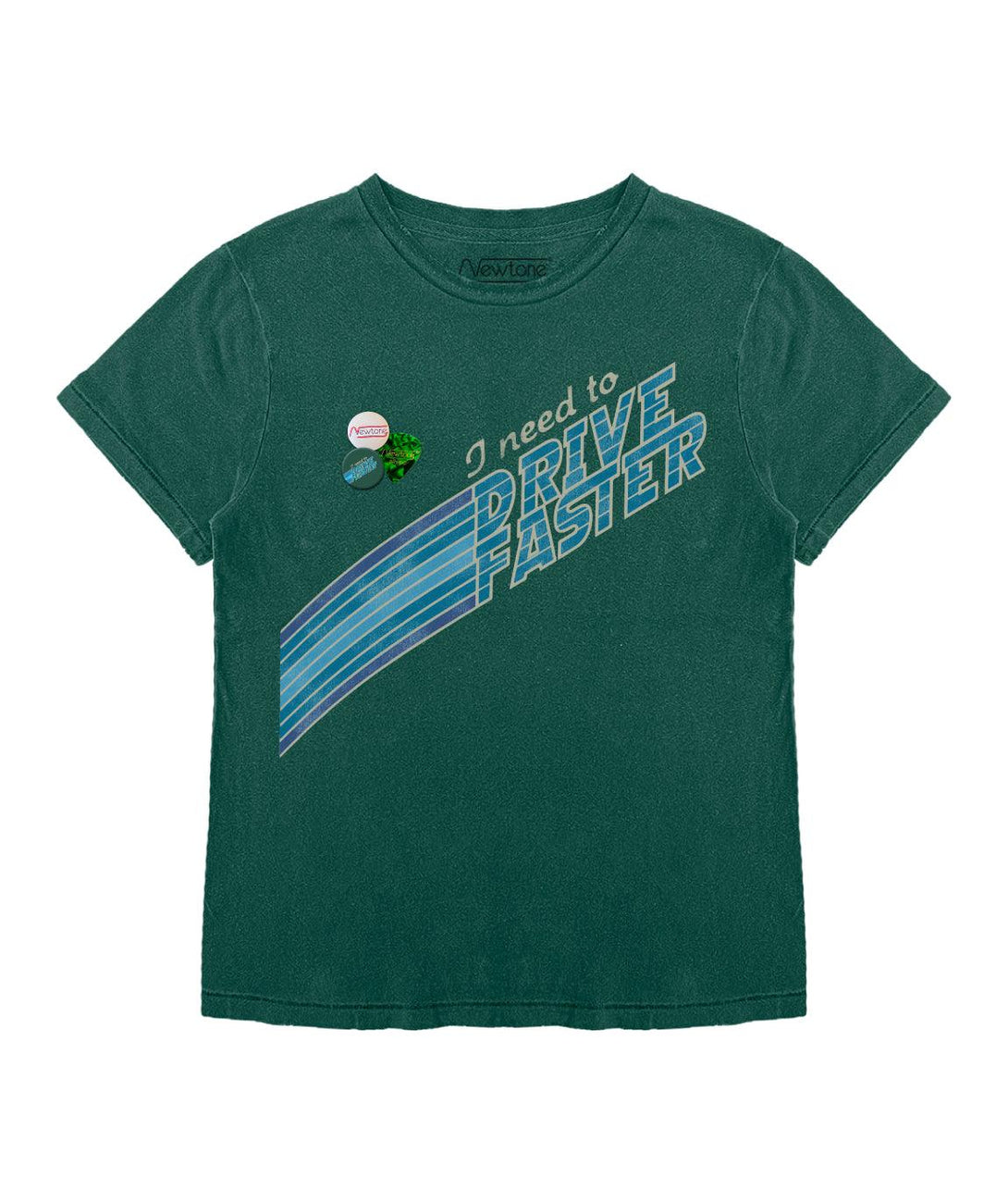 Tee shirt starlight forest "FASTER" - Newtone