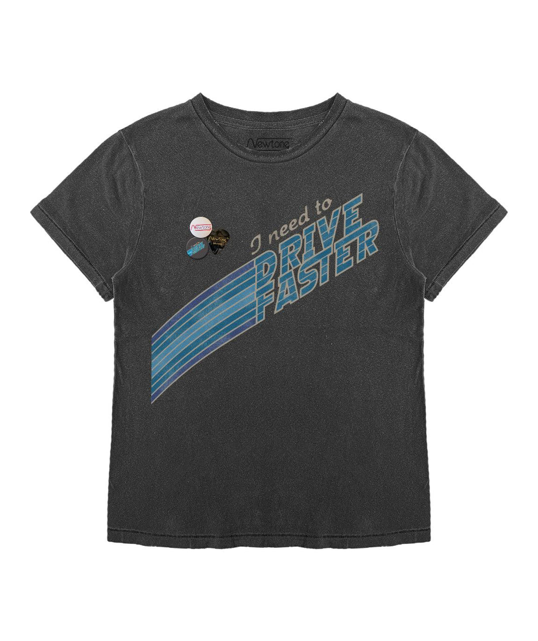 Tee shirt starlight pepper "FASTER" - Newtone