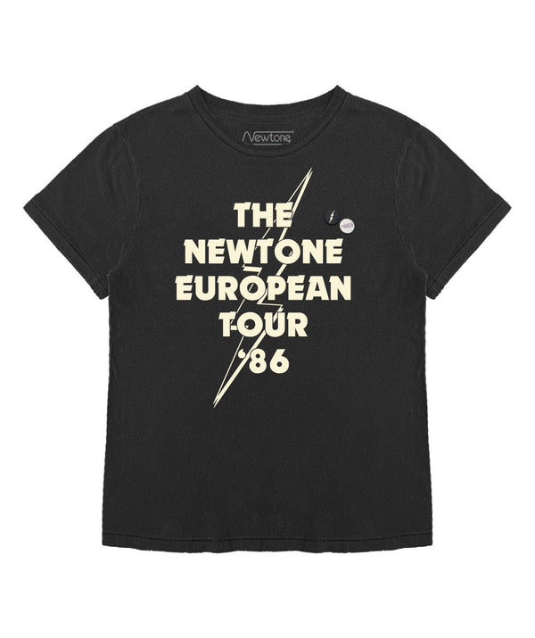 Tee shirt starlight black "EUROPE" - Newtone
