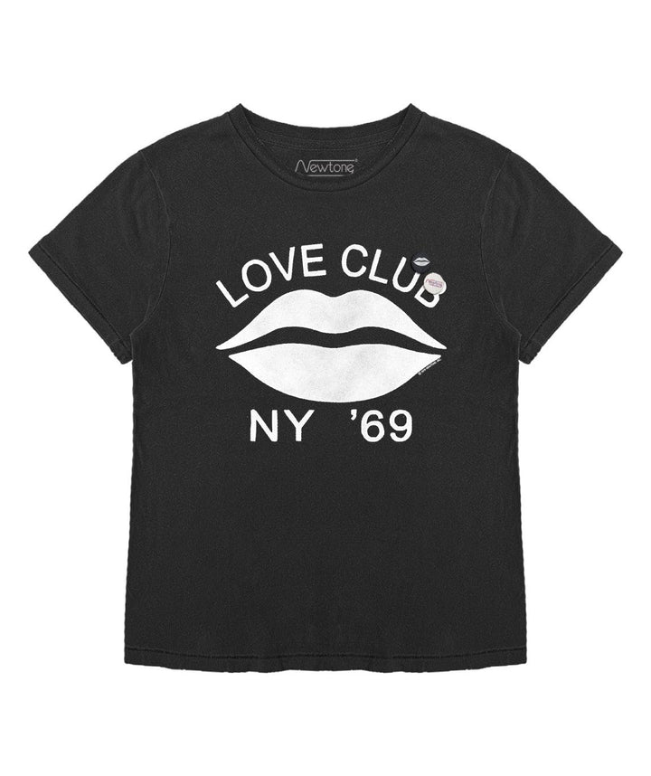 Tee shirt starlight black "LOVE CLUB" - Newtone