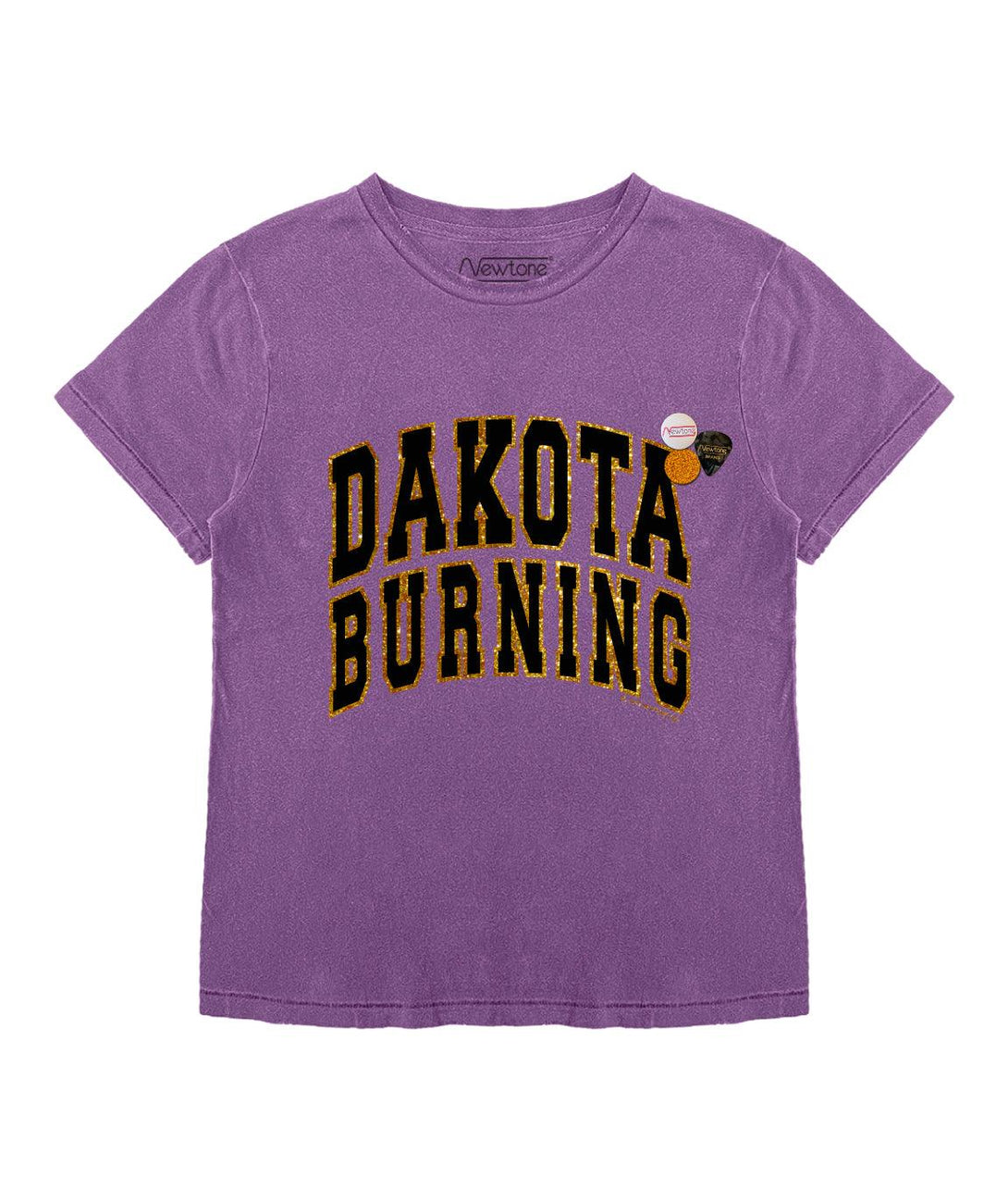 Tee shirt starlight purple "DAKOTA SS22" - Newtone