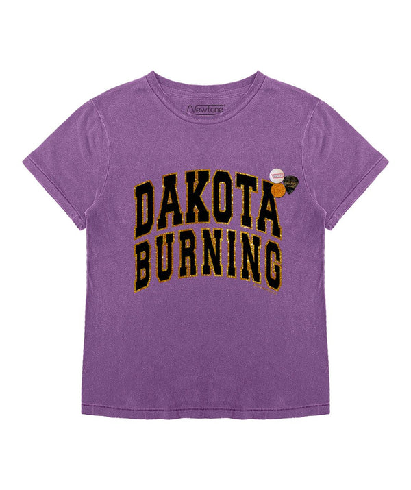 Tee shirt starlight purple "DAKOTA SS22" - Newtone