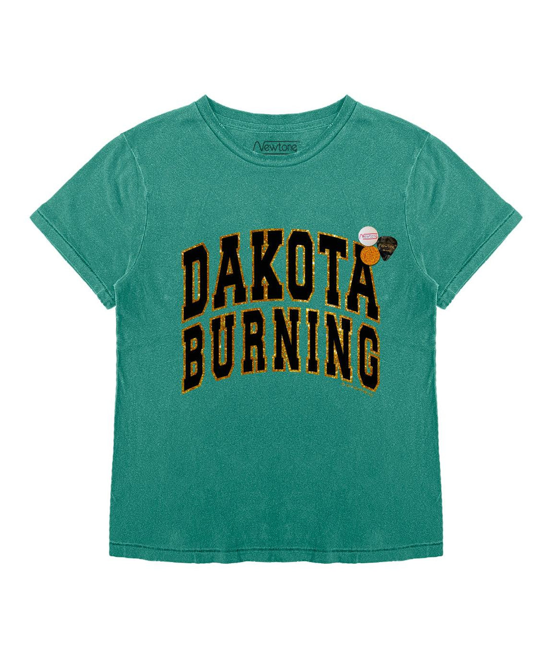 Tee shirt starlight light green "DAKOTA SS22" - Newtone