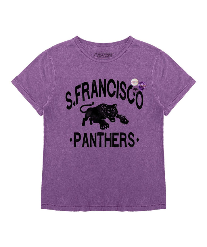 Tee shirt starlight purple "PANTHERS" - Newtone
