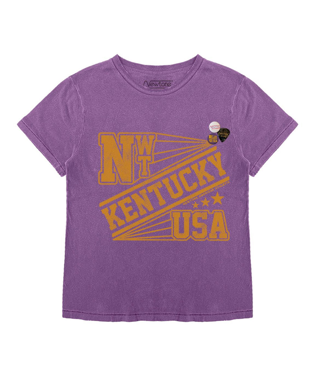 Tee shirt starlight purple "KENTUCKY" - Newtone