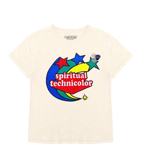 Tee shirt starlight natural "TECHNICOLOR" - Newtone