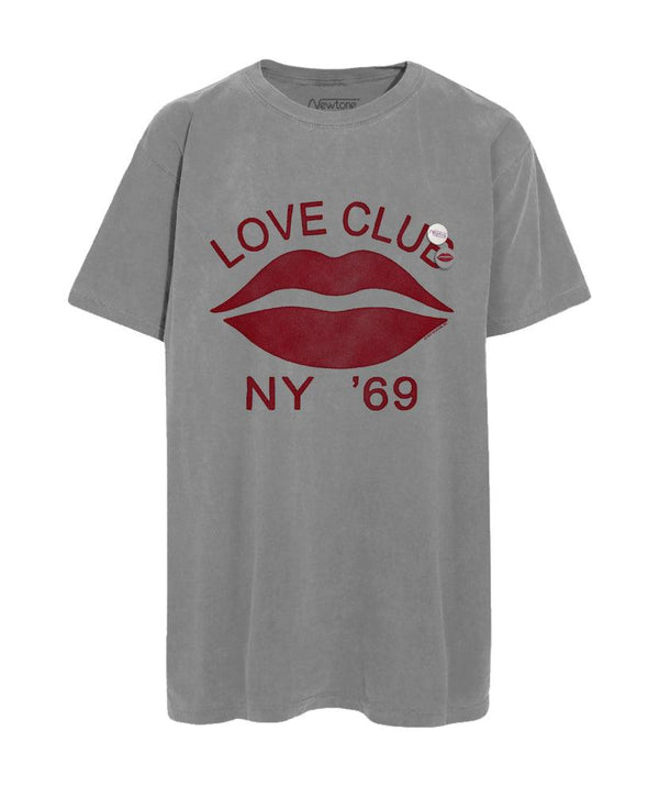 Tee shirt grey "LOVE CLUB" - Newtone