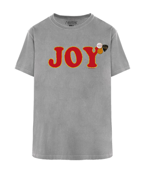 Tee shirt trucker grey "JOY FW21" - Newtone