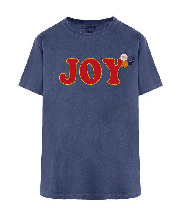 Tee shirt trucker denim "JOY FW21" - Newtone