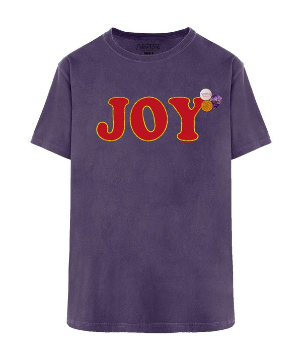 Tee shirt trucker grape "JOY FW21" - Newtone