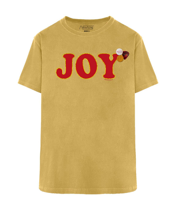 Tee shirt trucker mustard "JOY FW21" - Newtone