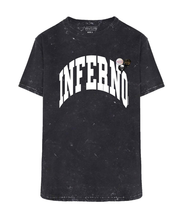 Tee shirt trucker napalm acid "INFERNO" - Newtone