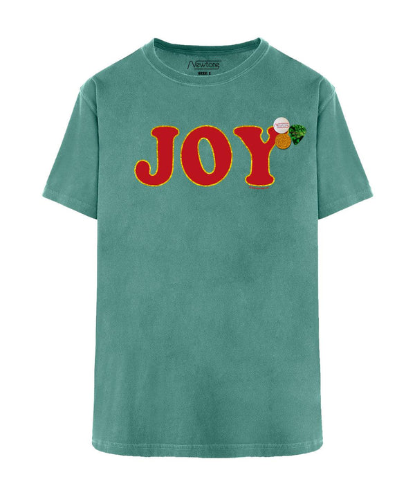 Tee shirt trucker light green "JOY FW21" - Newtone