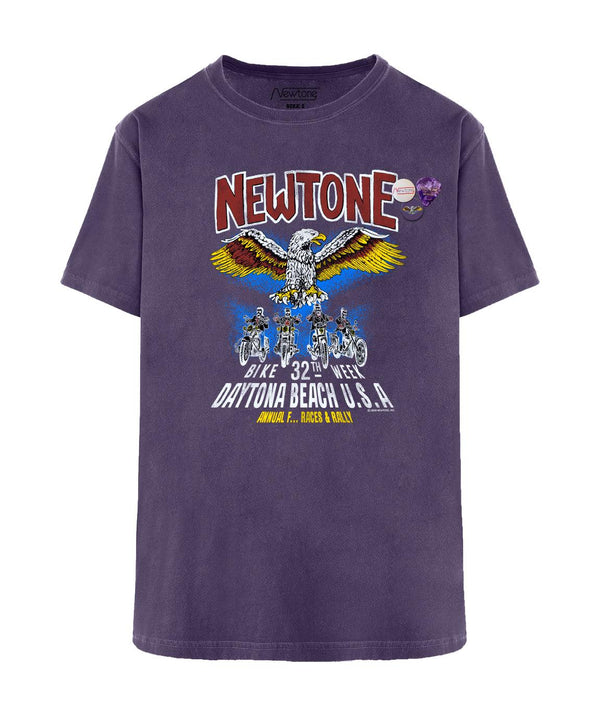 Tee shirt trucker grape "CONVENTION" - Newtone