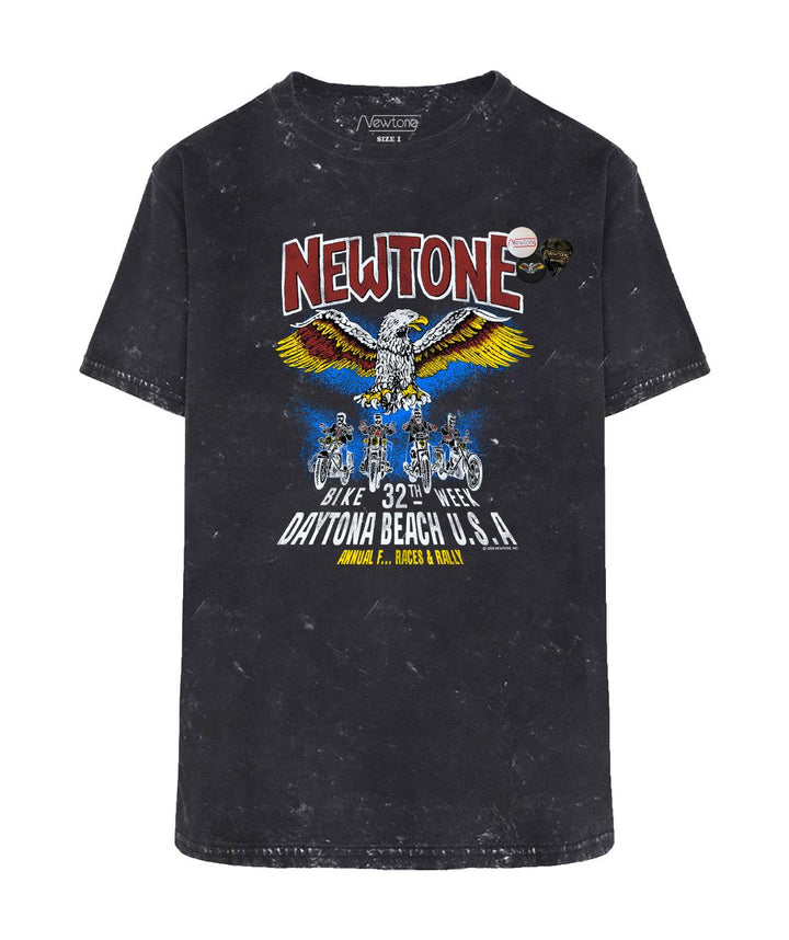 Tee shirt trucker napalm acid "CONVENTION" - Newtone