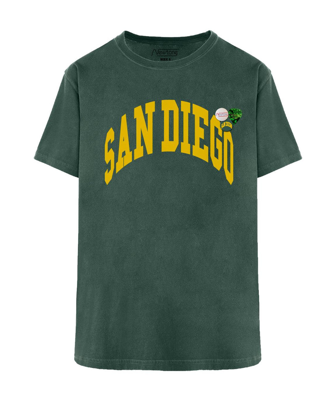 Tee shirt trucker forest san diego "CITY" - Newtone