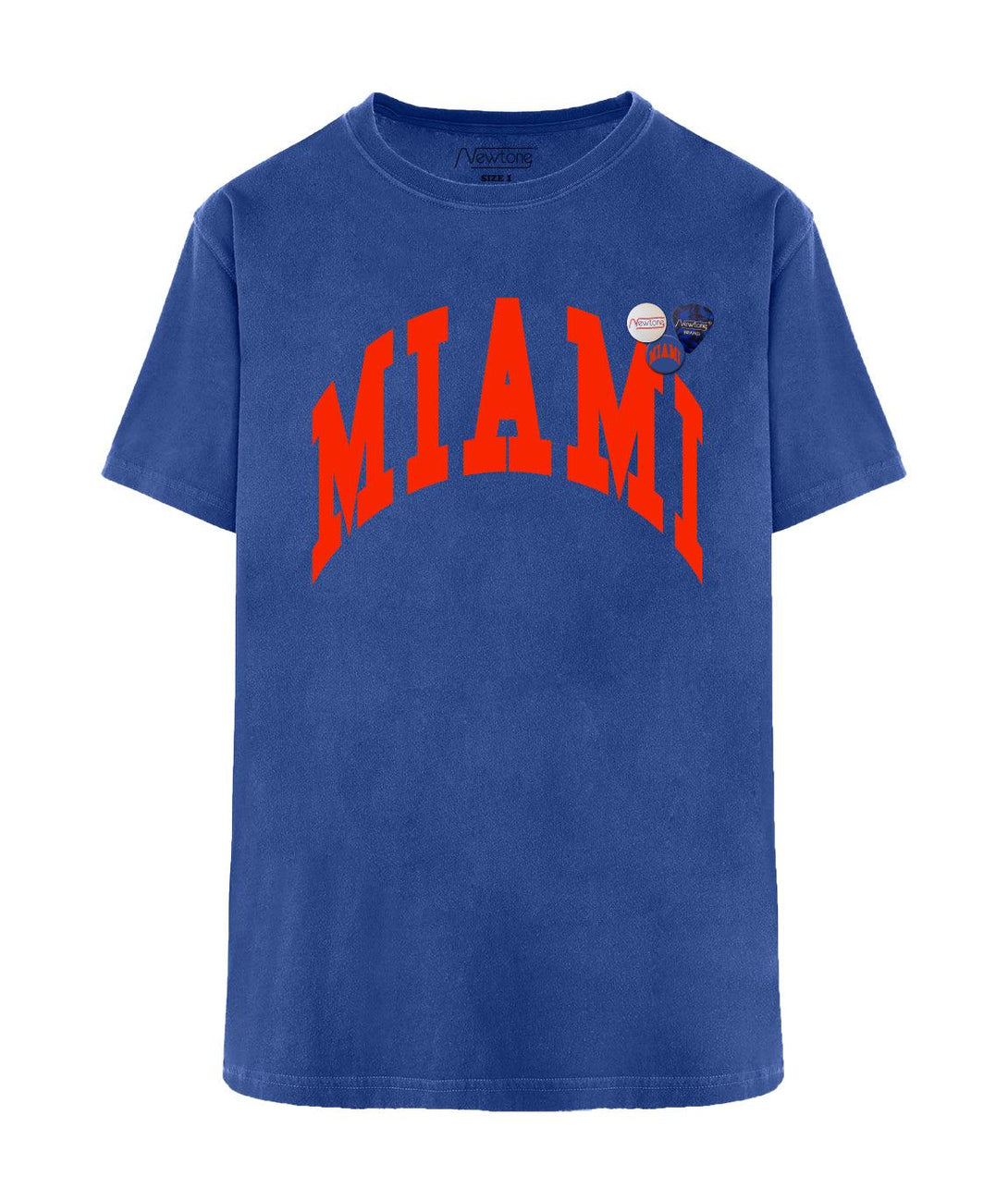 Tee shirt trucker flo blue miami "CITY" - Newtone