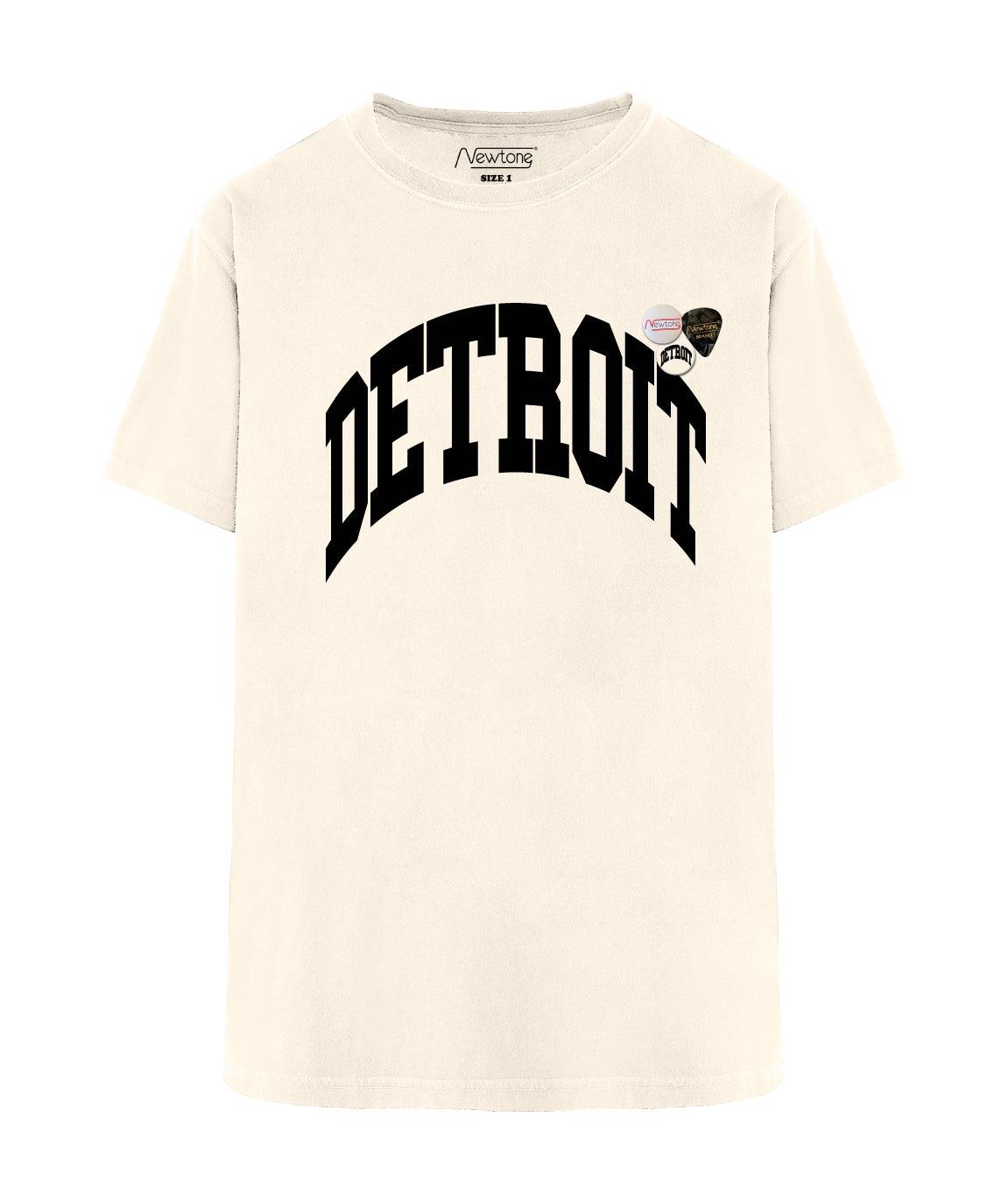 Tee shirt trucker natural detroit "CITY" - Newtone