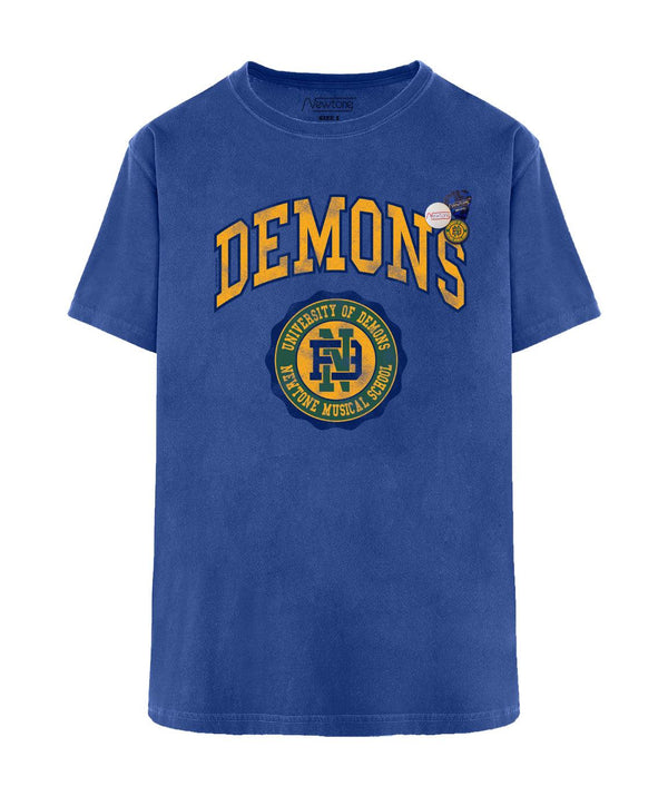 Tee shirt trucker flo blue "DEMONS" - Newtone