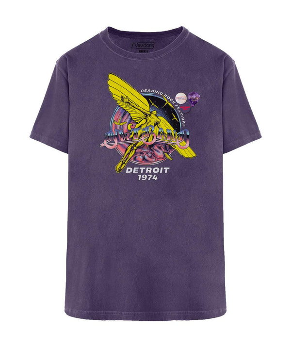 Tee shirt trucker grape "READING" - Newtone