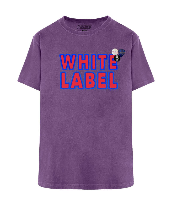 Tee shirt trucker purple "VINYL" - Newtone