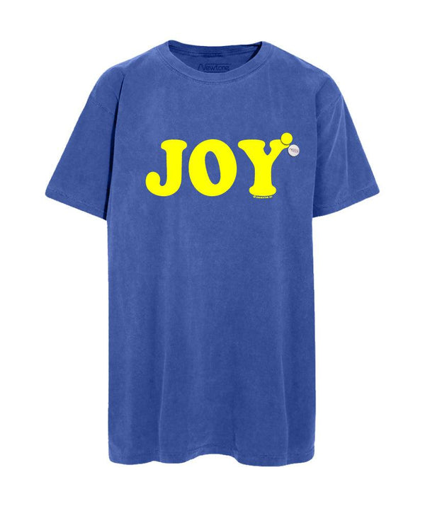 Tee shirt trucker flo blue "JOY" - Newtone