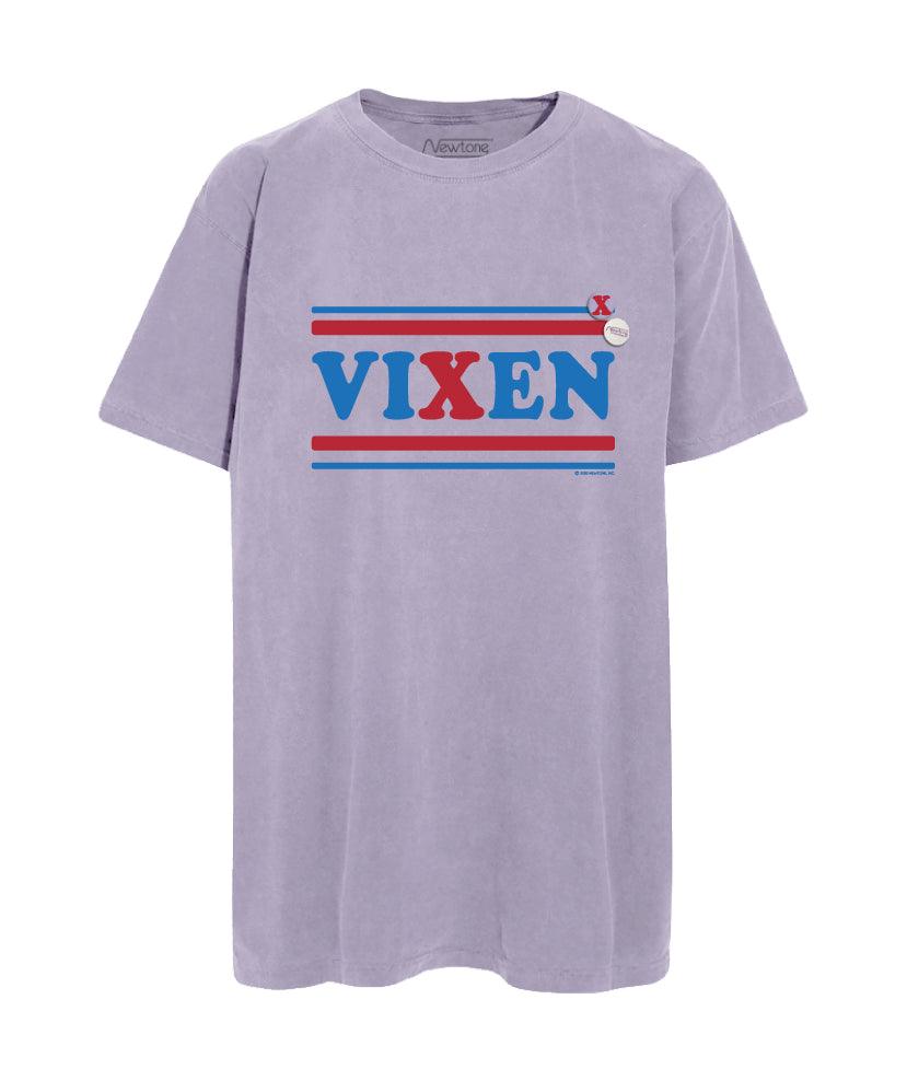 Tee shirt trucker lilac "VIXEN" - Newtone