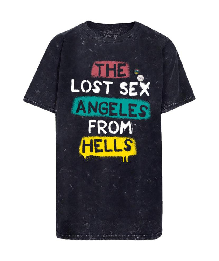 Tee shirt trucker black acid "LOST SEX" - Newtone