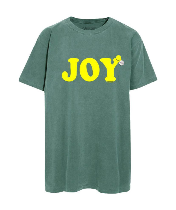 Tee shirt trucker light green "JOY" - Newtone