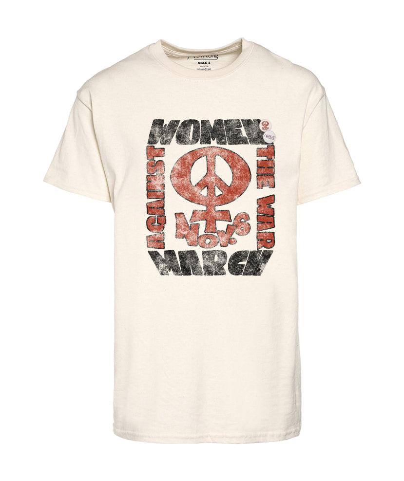 Tee shirt trucker natural "WAR" - Newtone