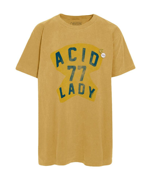 Tee shirt trucker mustard "ACID" - Newtone