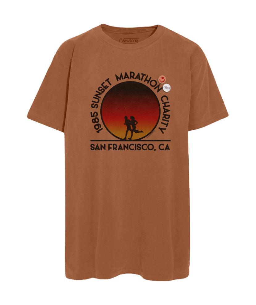 Tee shirt trucker yam "SF MARATHON" - Newtone