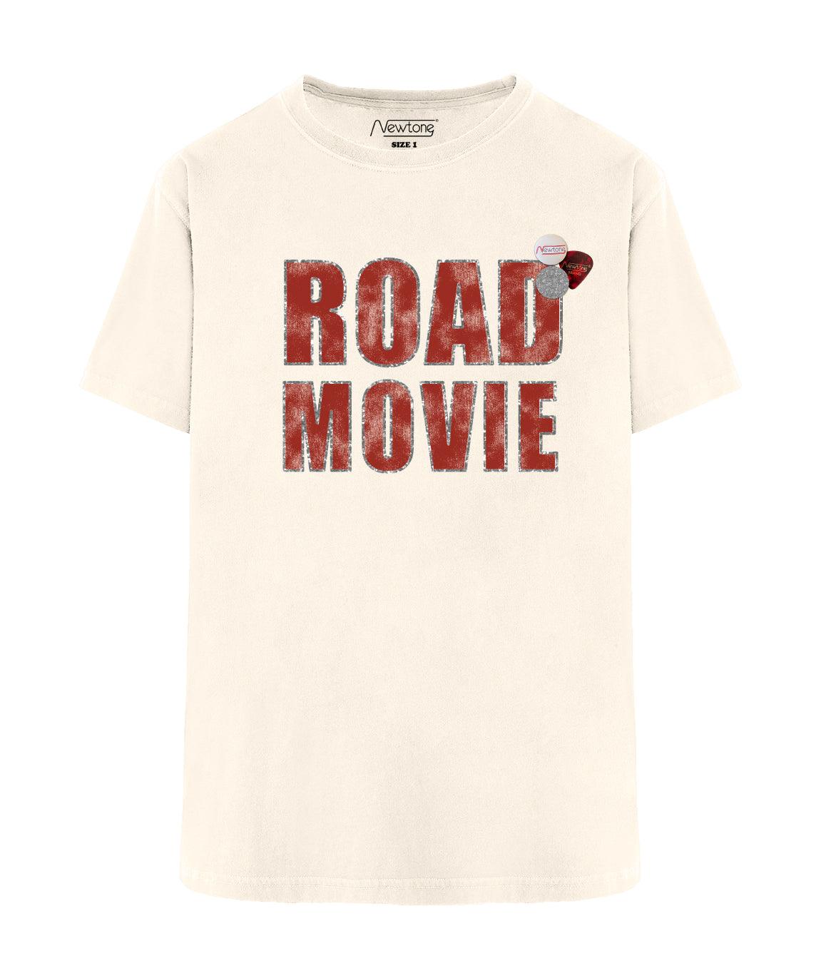 Tee shirt trucker natural "MOVIE" - Newtone