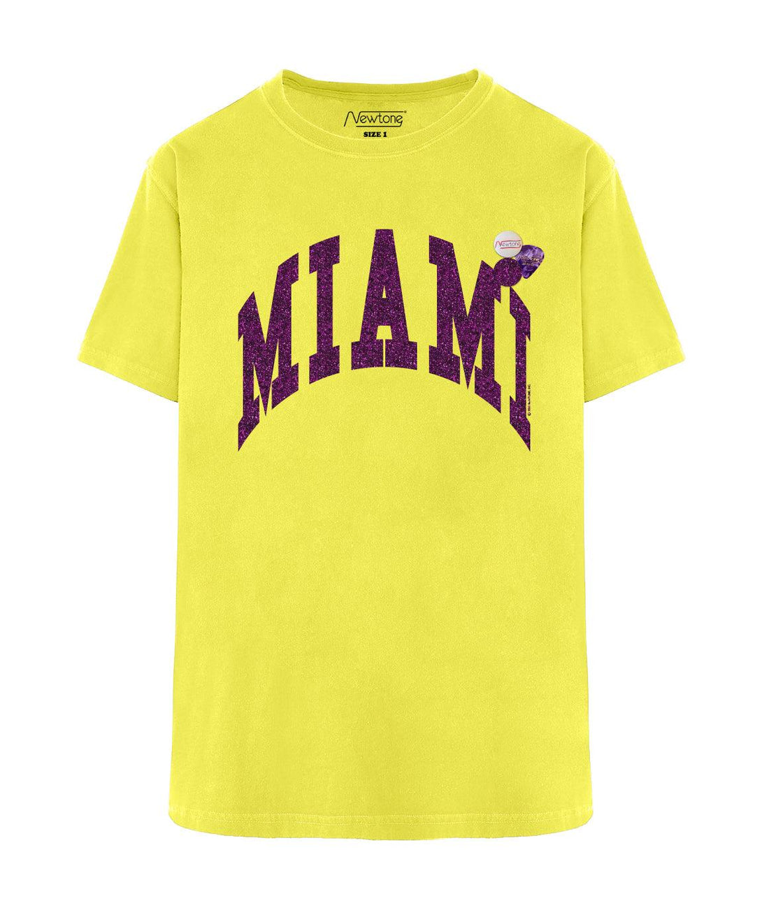 Tee shirt trucker sun miami "CITY FW22" - Newtone