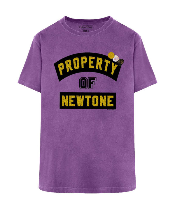 Tee shirt trucker purple "PROPERTY" - Newtone