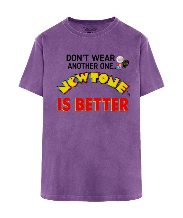 Tee shirt trucker purple "BETTER" - Newtone