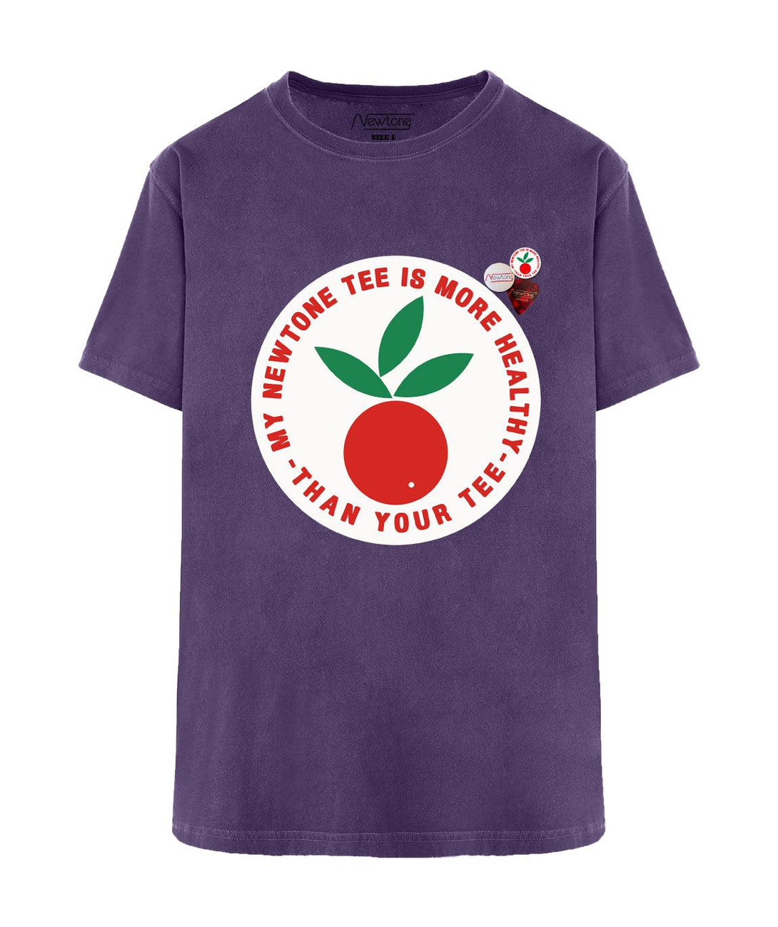 Tee shirt trucker grape "JUICE" - Newtone