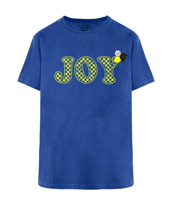 Tee shirt trucker flo blue "JOY SS22" - Newtone