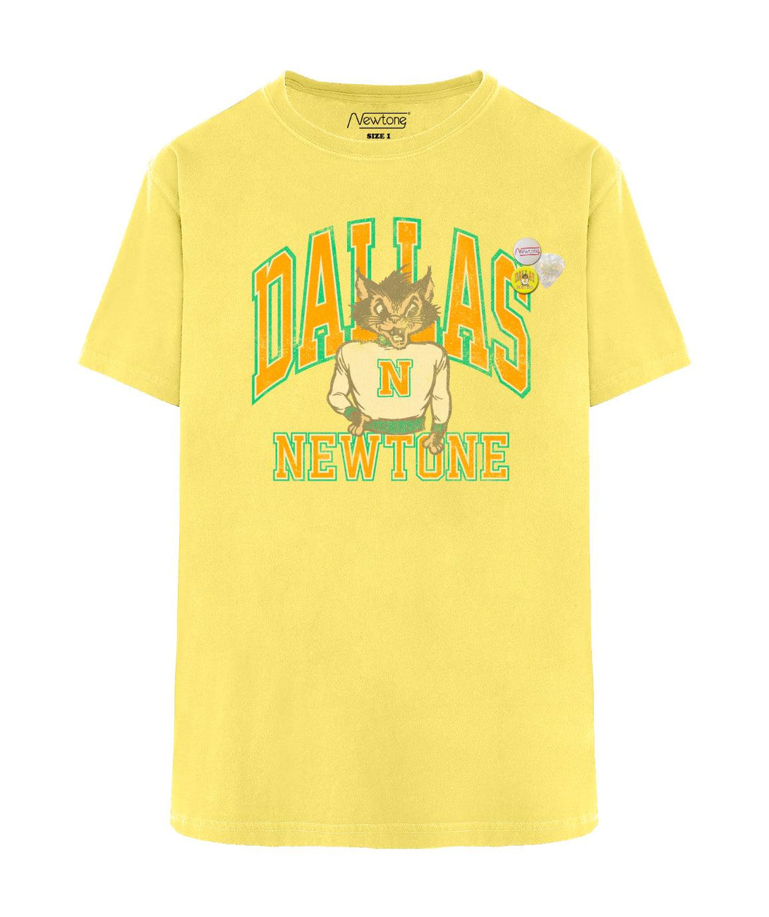 Tee shirt trucker lemon "DALLAS" - Newtone