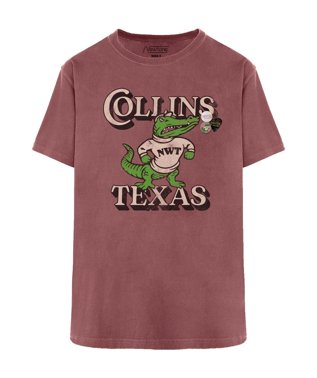 Tee shirt trucker cherry "COLLINS" - Newtone