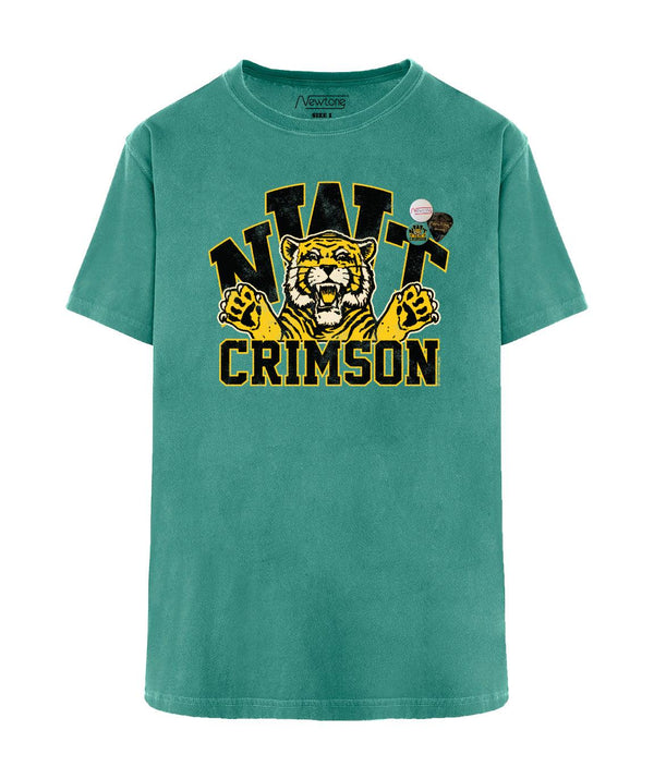 Tee shirt trucker light green "CRIMSON" - Newtone
