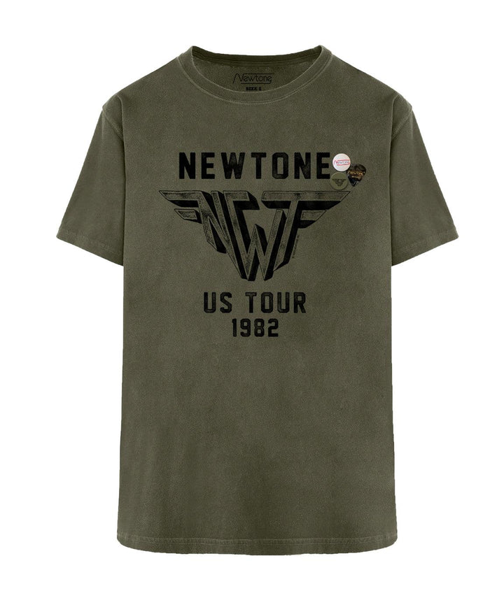 Tee shirt trucker kaki "WINGS" - Newtone