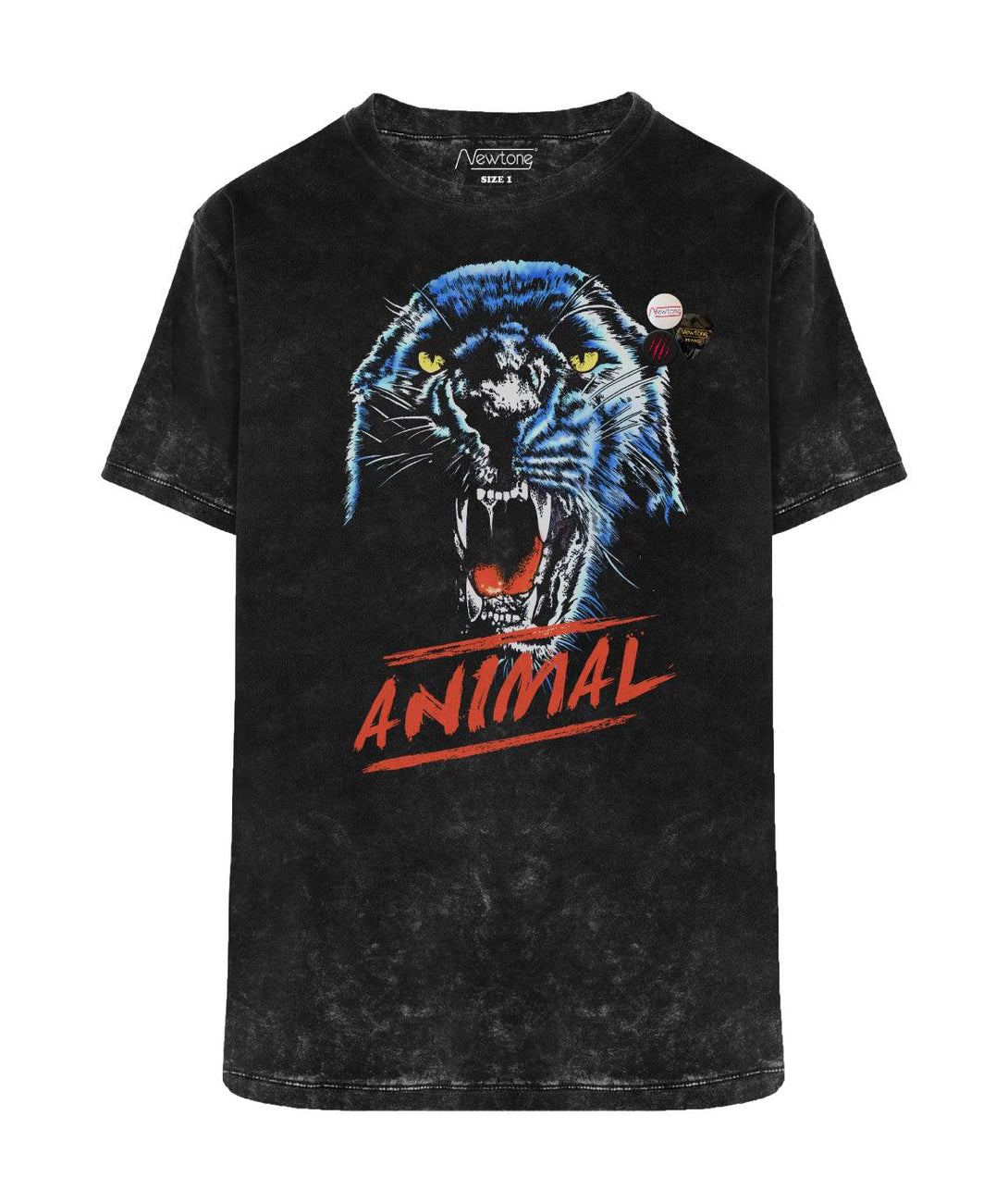 Tee shirt trucker napalm acid "ANIMAL" - Newtone