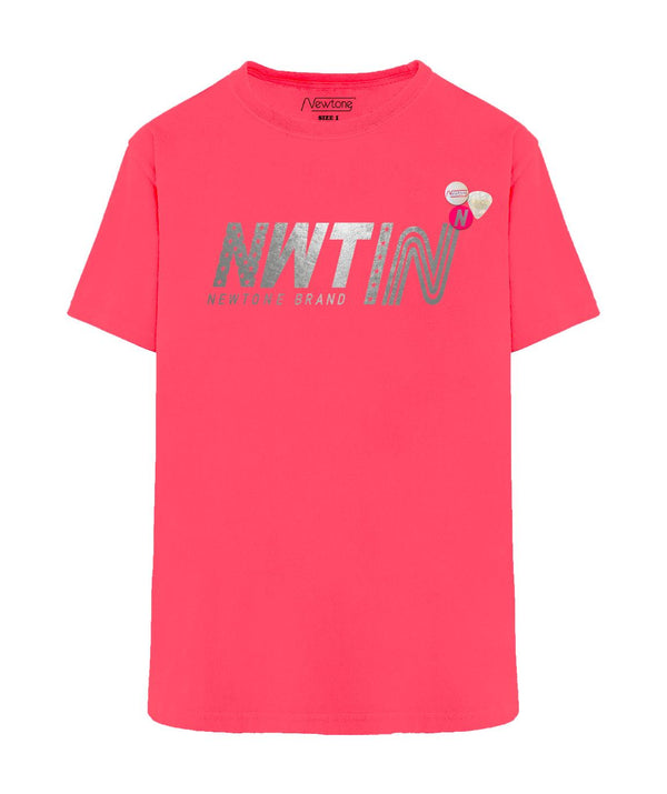 Tee shirt trucker néon pink "OFFICIAL" - Newtone