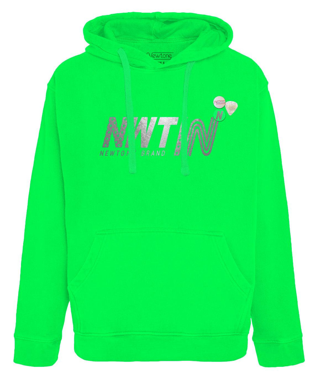 Hoodie jagger néon green "OFFICIAL" - Newtone